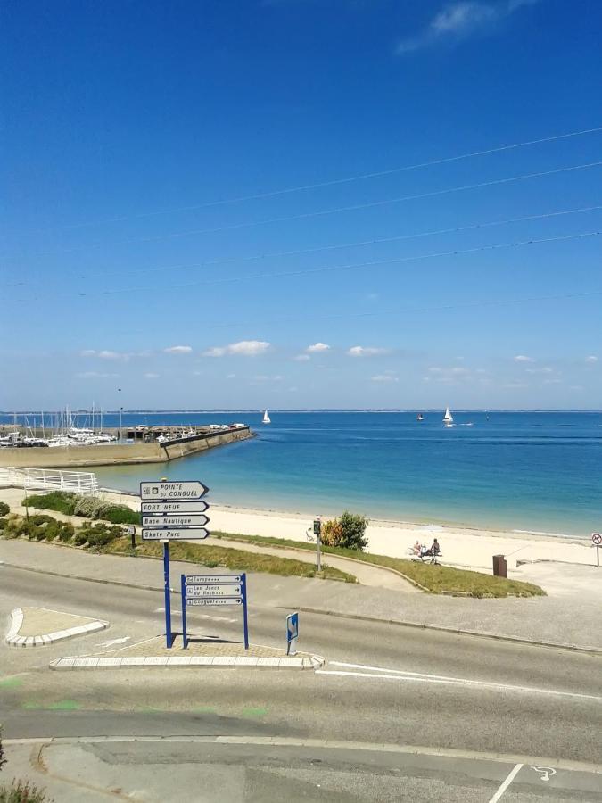 Appartement Confortable Avec Vue Sur La Mer A Quiberon 25 M² Exterior foto